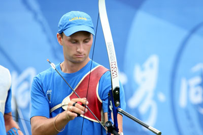Виктор Рубан, олимпийский чемпион по стрельбе из лука