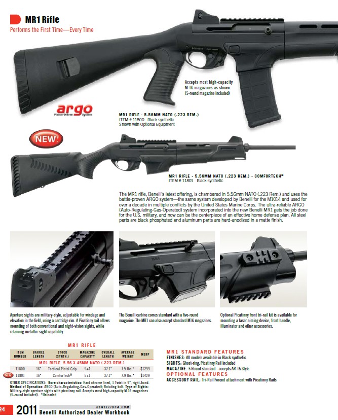 Оружие Бенелли 2011, гладкоствольные ружья Бенелли, Benelli Super Vinci 2011